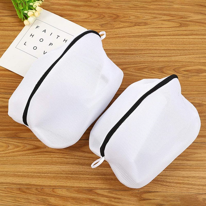 Lystin 2-Pack Shoes Wash Bags, Premium Laundry Bag for Shoes/Sneakers for Washing Machine with Durable Zipper, High Protection Washing Bag for Storage & Travel - Image 2